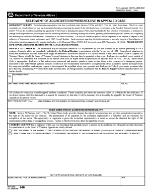 Va Form 646