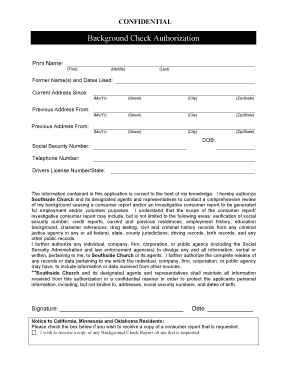 PMM Sample Background Check Authorization Form DOC 00312588 DOC1 Southside