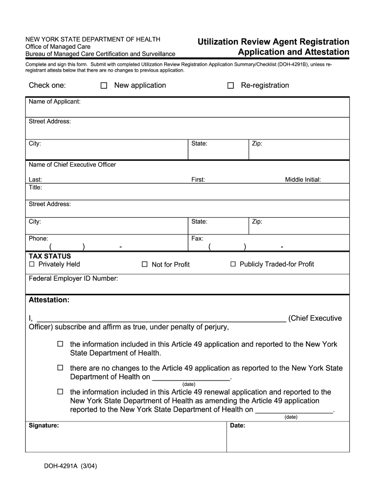  Agent Application Form PDF 2004-2024