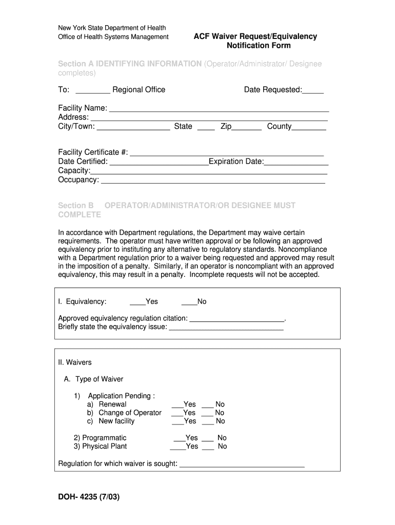 Doh 4235  Form