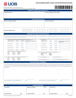 Uob Bank Statement Request Form