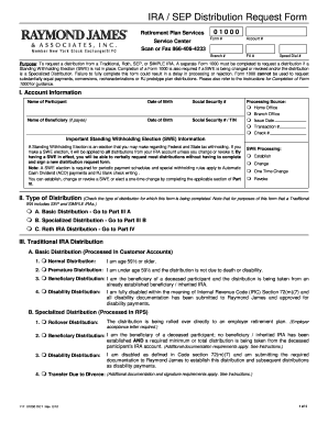 Distribution Form Return