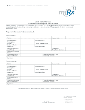 Contact Lens Prescription Template PDF  Form