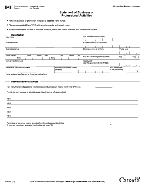 T2125 Turbotax  Form