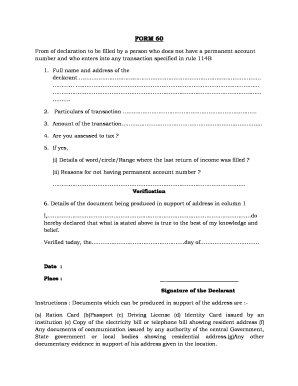 Form 60 Word Format