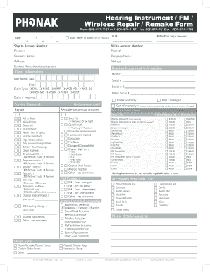 Starkey Return for Credit Form