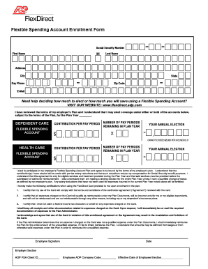 ADP Health Care Enrollment Form