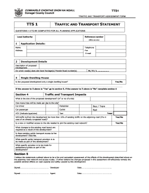 Tts Form