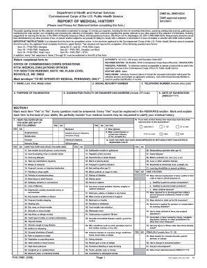 Phs 7060  Form