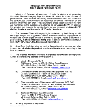 84mm Rl Mk3 Technical Data  Form