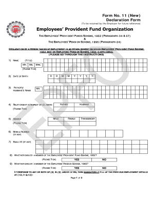 Epf Form 34