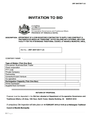 Cleaning Tenders Sa  Form