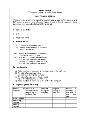 Ndh 3 Form