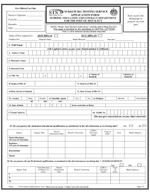 Sts Iba  Form