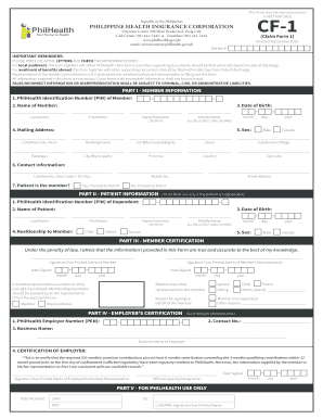 Csf Form