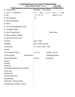 Mbc Form