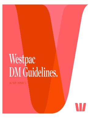 Westpac Brand Guidelines  Form