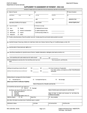 Get and Sign Dhs Med Quest 1125a 2016-2022 Form