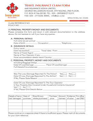 Travel Insurance Documents Complete With Ease AirSlate SignNow