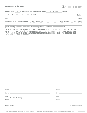 Addendum to Contract ACSP 4 PDF  Form