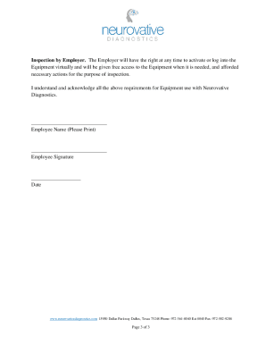 Company Equipment Use and Return Policy Template  Form