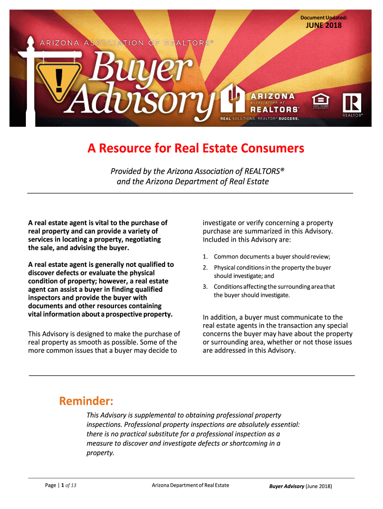  Buyer Advisory 2018-2023