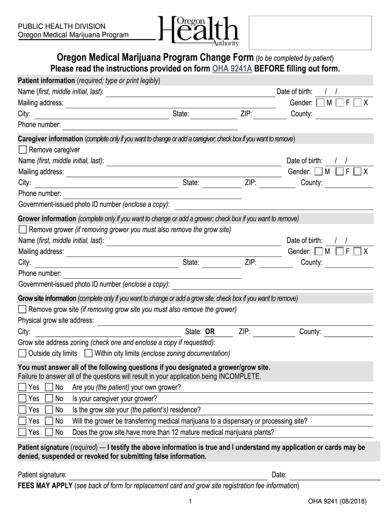  Ommp Land Use Paperwork 2018