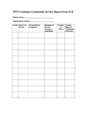 Tn Va Scholars  Form