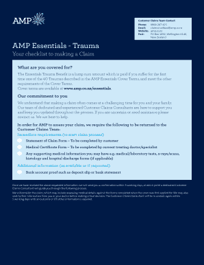 AMP Essentials Exclusive to AMP KiwiSaver Scheme Members  Form