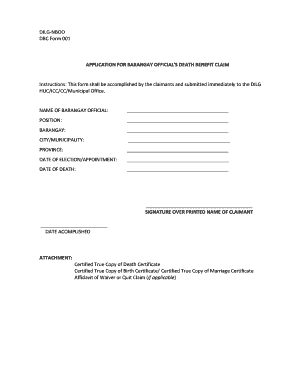 Dbc Form