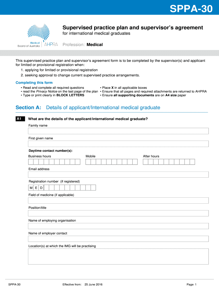 Sppa 30  Form