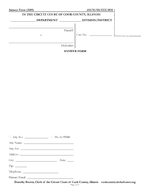  Answer Form 3109 053118 CCG 0531 in the CIRCUIT COURT 2018-2024