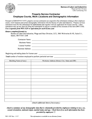 WH 152P Oregon Gov  Form