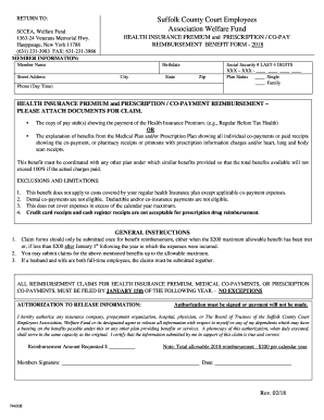 Suffolk County Court Employees Association  Form