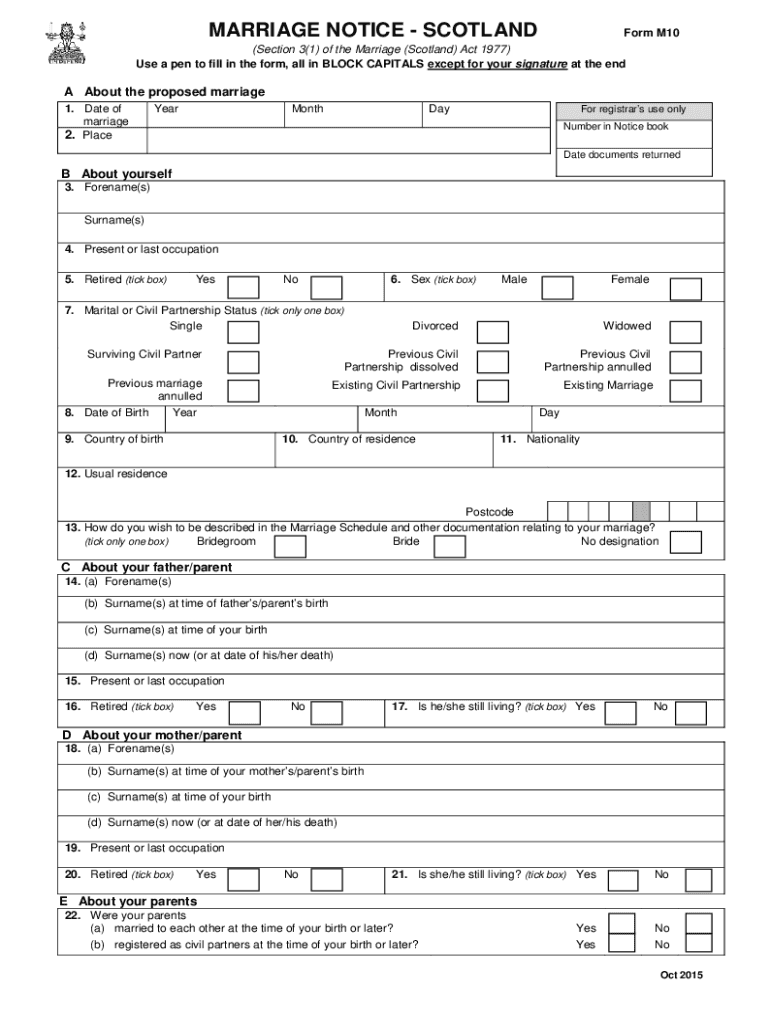  M10 Form 2015-2024