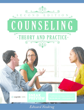 Counseling Theory and Practice Neukrug 2nd Edition PDF  Form