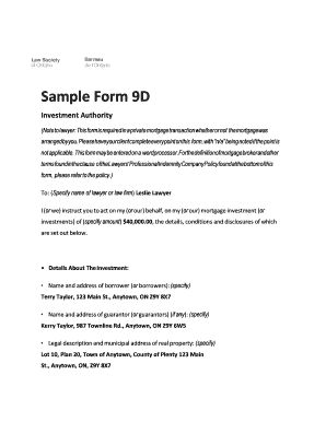  Lso Form 9d 2010-2023