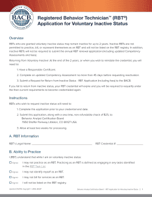 Rbt Voluntary Inactive Status  Form