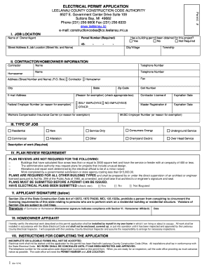  ELECTRICAL PERMIT APPLICATION 3 PGS 12 14 2014