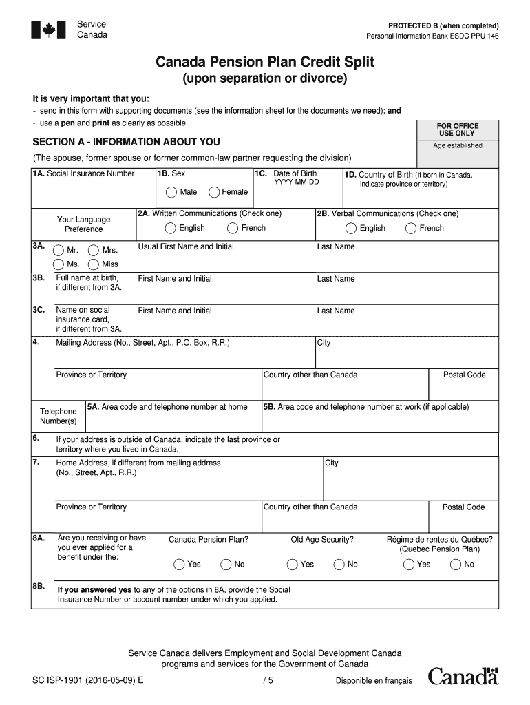  Isp 1901 Form 2016-2024