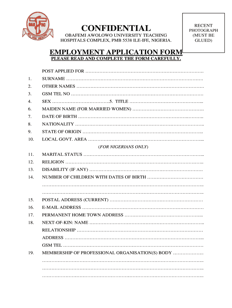 Agip Original Certificate to Work  Form