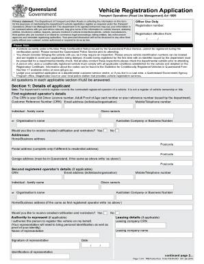  Registration Form Online 2018