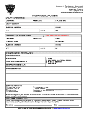 Beverly Hills Structural Observation Form