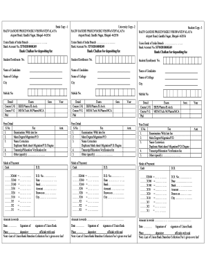 Rgpv Degree Challan Form Download