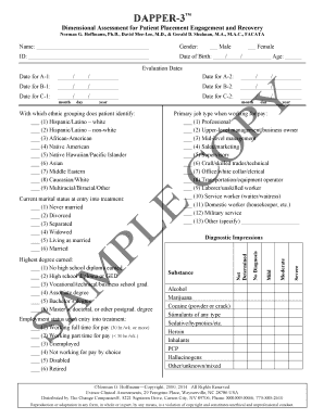DAPPER 3 Sample DOC  Form