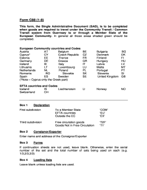 C88 Form