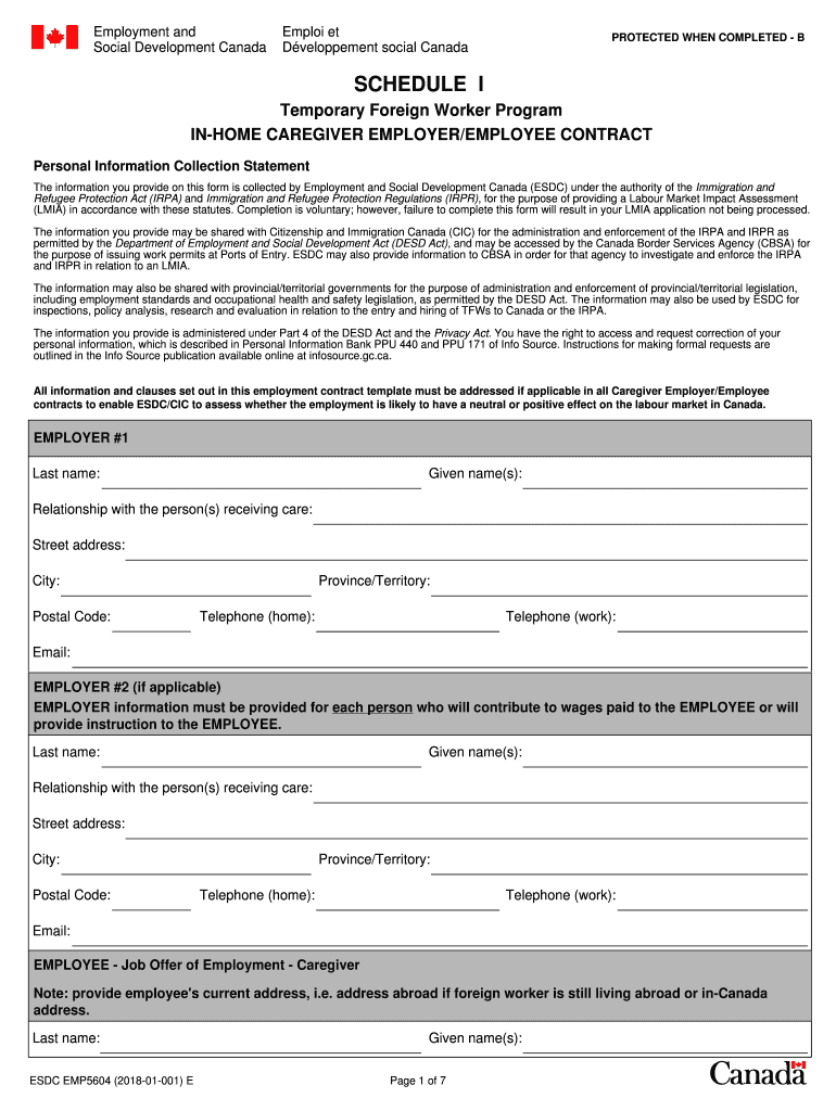  Esdc Emp5604 2018-2024