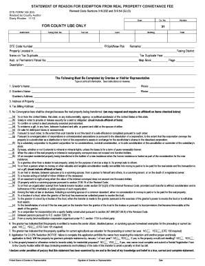 Hamilton County Conveyance Form