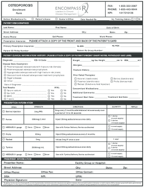 Encompass Rx Forms