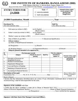 Get and Sign Jaibb  Form